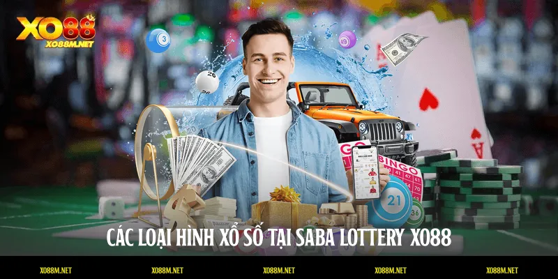 Các loại hình xổ số tại Saba Lottery XO88